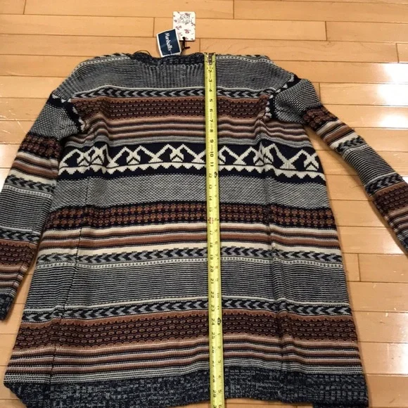 NWT Hippie Rose long cardigan sweater - size S - Picture 6 of 9